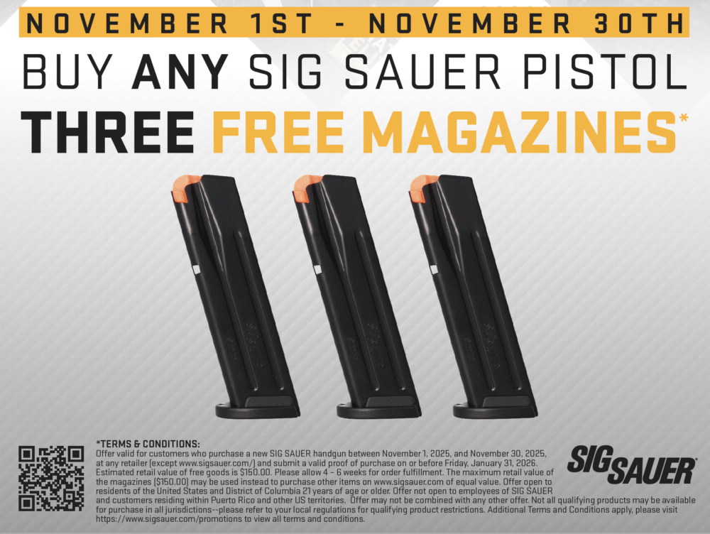 SigSauer magazine Promo